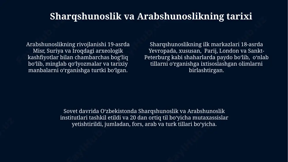 sharq va arab manbashunosligi - Page 4