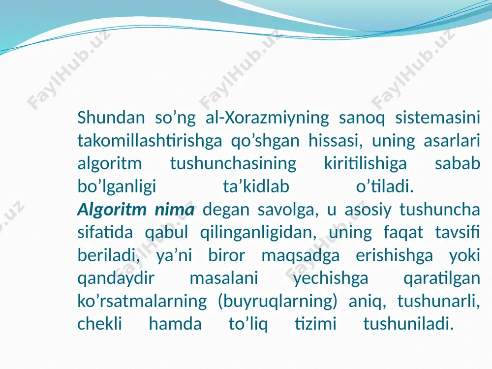 ondashuv ( ko'pincha ehtimollik usuli deb ataladi) ekstremal kombinatorika va grafiklar nazariyasiga qo'llanilishida juda samarali ekanligini isbotladi. bir-biri bilan chambarchas bog'liq bo'lgan soha bu cheklangan markov zanjirlarini, ayniqsa kombinator ob'ektlarni o'rganishdir. bu erda yana aralashtirish vaqtini taxmin qilish uchun ehtimollik asboblari qo'llaniladi. ko'pincha bu mavzu bo'yicha kashshof ish qilgan pol erdos bilan bog'liq bo'lib, ehtimollik kombinatorika an'anaviy ravishda kombinatorikaning boshqa qismlaridagi muammolarni o'rganish uchun vositalar to'plami sifatida qaraldi. biroq, kompyuter fanida algoritmlarni tahlil qilish uchun ilovalar, shuningdek, klassik ehtimollik, qo'shimchalar soni nazariyasi va ehtimollik sonlar nazariyasi o'sishi bilan bu soha yaqinda mustaqil kombinatorika sohasiga aylandi. algebraik kombinatorika algebraik kombinatorika - matematikaning mavhum algebra usullarini, xususan, guruhlar nazariyasi va vakillik nazariyasini turli kombinatorik kontekstlarda qo'llaydigan va aksincha, algebra masalalariga kombinatorik usullarni qo'llaydigan sohasi. algebraik kombinatorika ham mavzular, ham texnikalar bo'yicha o'z qamrovini doimiy ravishda kengaytirmoqda va uni kombinator va algebraik usullarning o'zaro ta'siri ayniqsa kuchli va ahamiyatli bo'lgan matematika sohasi sifatida …