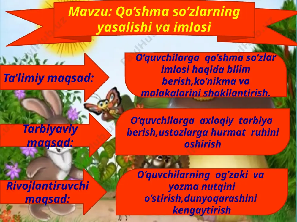 b olmoq o lib kelmoq qo’shma olmoshlar hech kim har nima hamma vaqt dam olish daqiqasi: tez aytishni ko’p aytish o’yinini o’ynaymiz zag’cha zardan zirak taqdi. yangi mavzuni mustahkamlash darslikdagi mashq va topshiriqlarni bajartirish 4- mashq.matnni o‘qing. yozuvchining eng ulug‘ ustozga bergan ta’rifini daftaringizga ko‘chiring. eng ulug‘ ustoz meni tez-tez o‘quvchilar bilan uchrashuvlarga taklif qilishadi.shunda ko‘pincha o‘quvchilar „sizning birinchi ustozingiz kim?“ —deb savol berishadi. men ularga shunday javob beraman: —mening qo‘limga ilk marta qalam-daftar tutqazgan, menga o‘qish-yozishni o‘rgatgan o‘qituvchilarimdan doimo minnatdorman. ammo, kitobni eng ulug‘ ustozim degim keladi. bolaligimda kitobni qo‘limdan hech qo‘ymas, unga boqib to‘ymas edim. kitob so‘zining asl ma’nosini otalardan so‘rab, aniq bilib oldim.kitob so‘zi kel, top, bilim olma’nolarini bildirar ekan. kitob eng ulug‘ ustoz va qadrdon do‘stdir. lug’at bilan ishlash taklif qilmoq— пригласить faxr bilan— с гордостью ko‘pincha—часто minnatdorchilik—благодарность 5-topshiriq 5- topshiriq.berilgan savollar asosida suhbatlashing. 1. siz birinchi ustozingizni eslaysizmi? 2. ustozingizning qaysi fazilatlarini ko‘proq yoqtirar edingiz? …