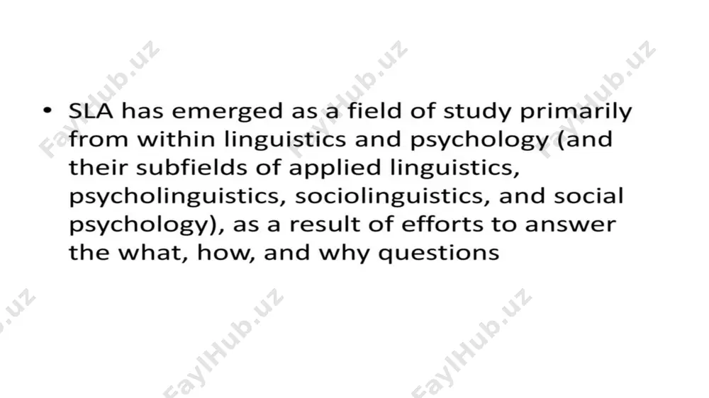 second language acquisition (sla) - Page 5