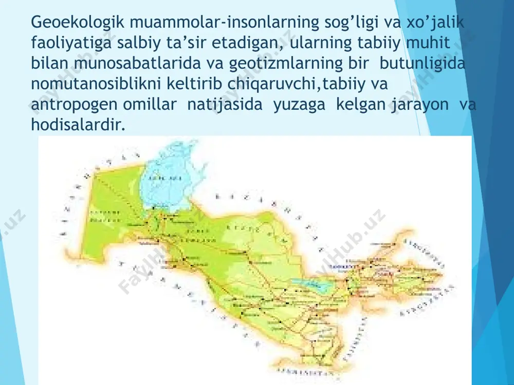 o'zbekistonning geoekologik muammolari - Page 4