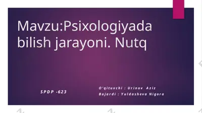 nutq — PPTX