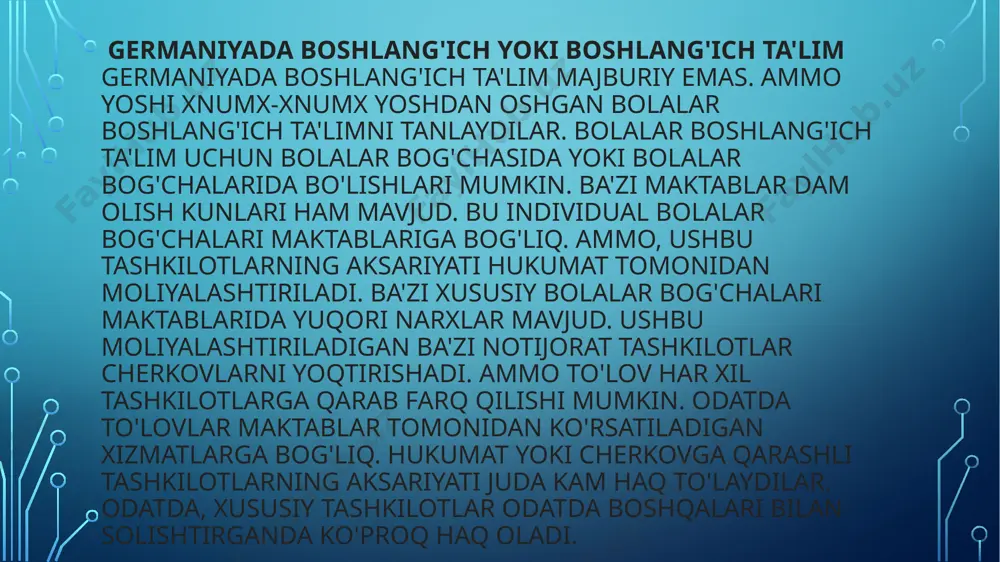 germaniyada ta’lim tizimi - Page 5