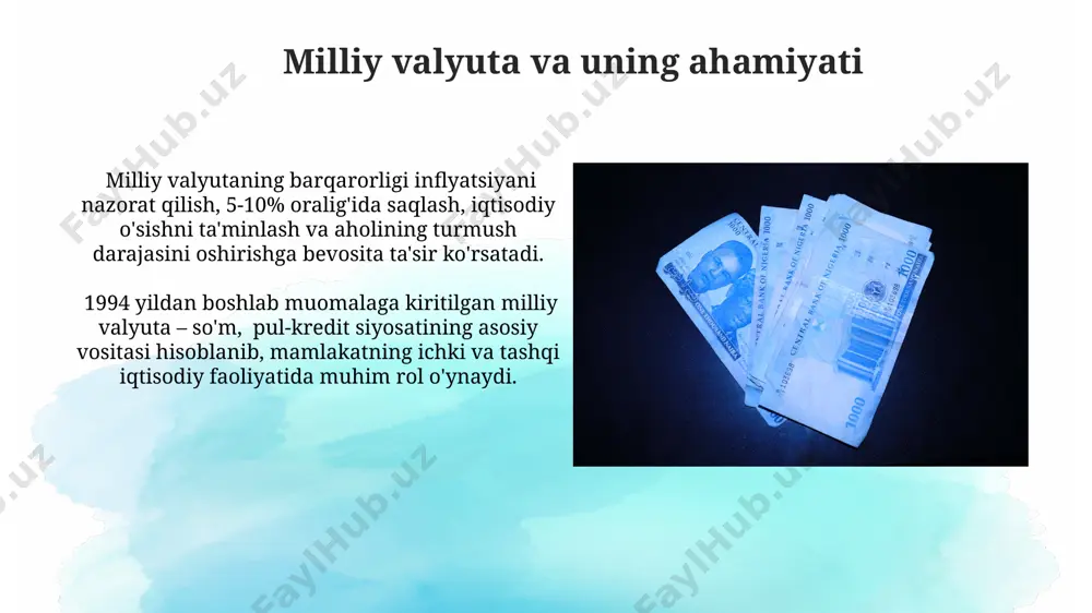 pulning mohiyati, funksiyalari va qog’oz pulllar - Page 3