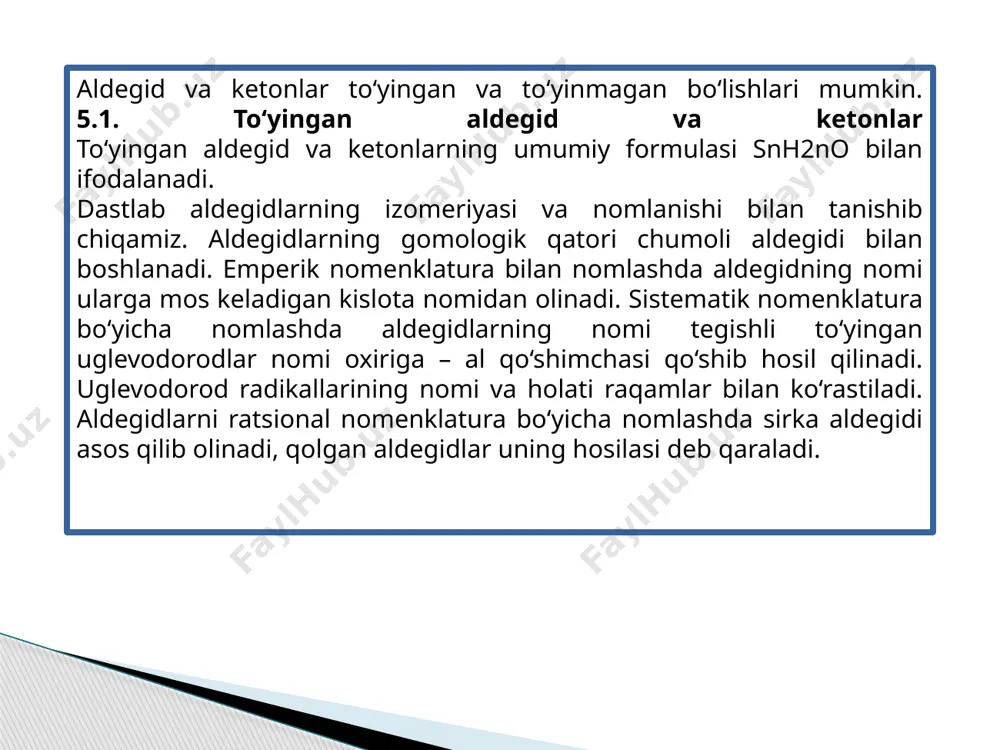 aldegid va ketonlarning olinish usullari - Page 4