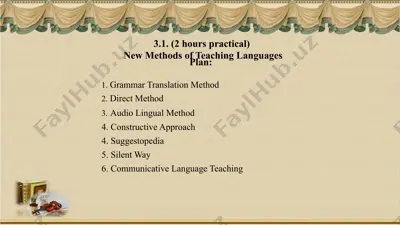new methods of teaching languages — PPTX