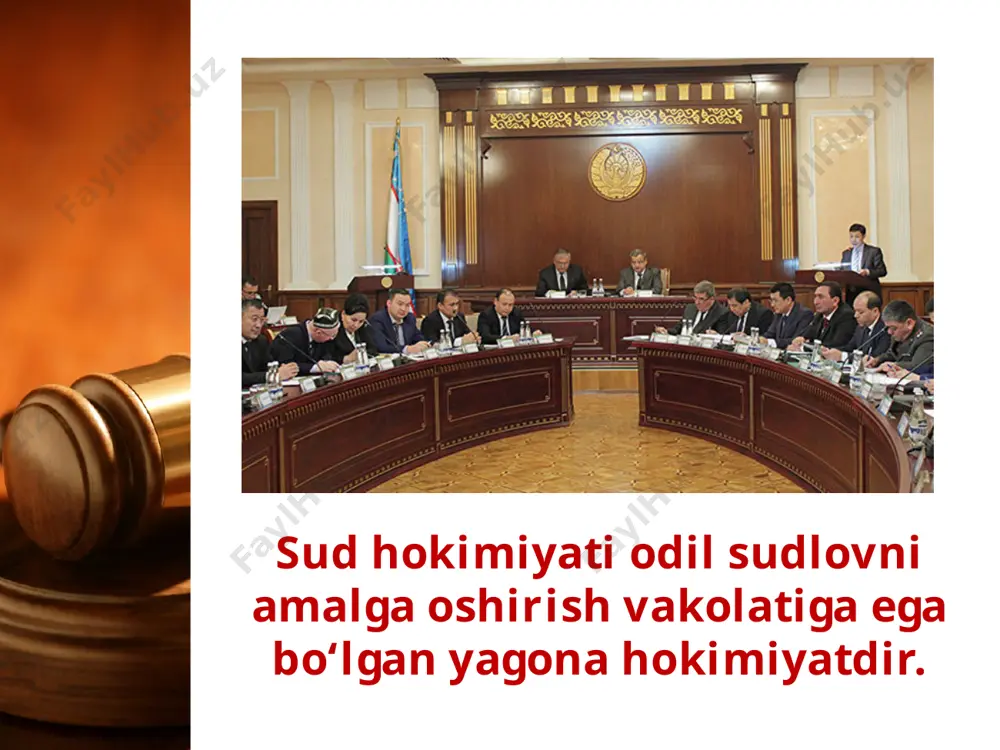 o‘zbekiston respublikasi sud tizimi 8-sinf - Page 5