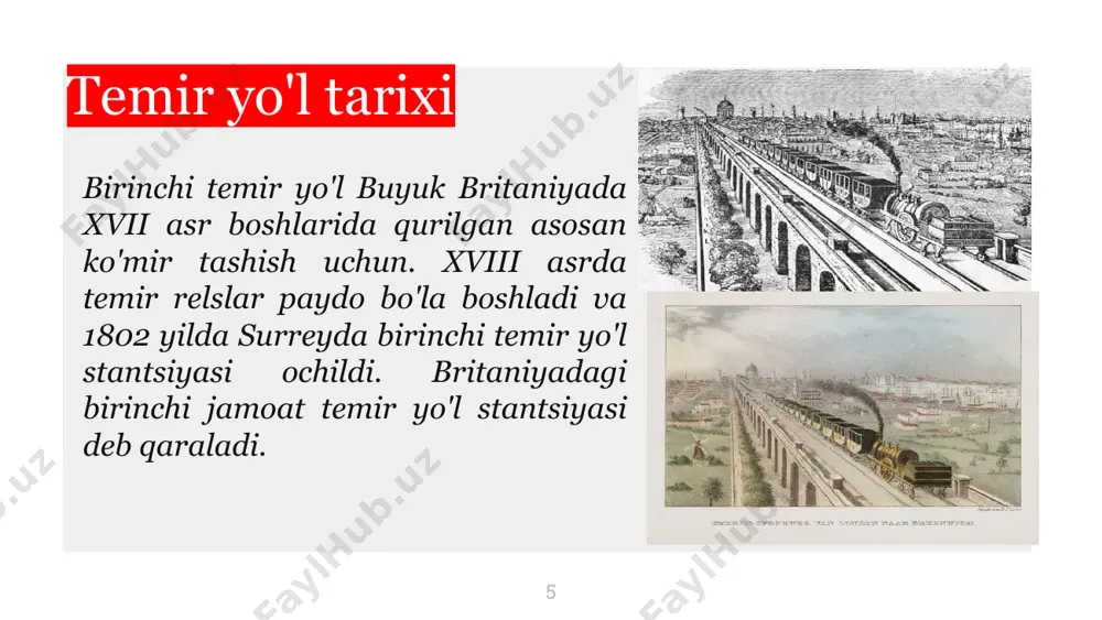 temir yo'l transporti - Page 5