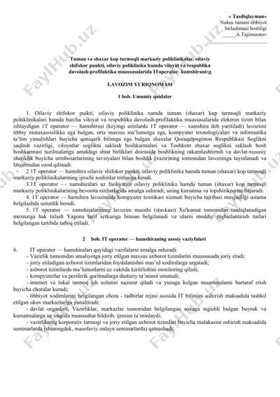 it operator - hamshirasi — DOC