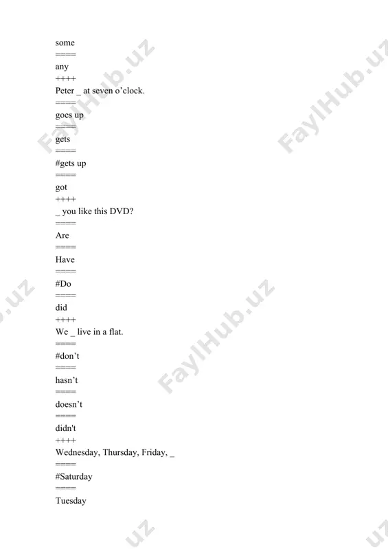 english language test questions - Page 5