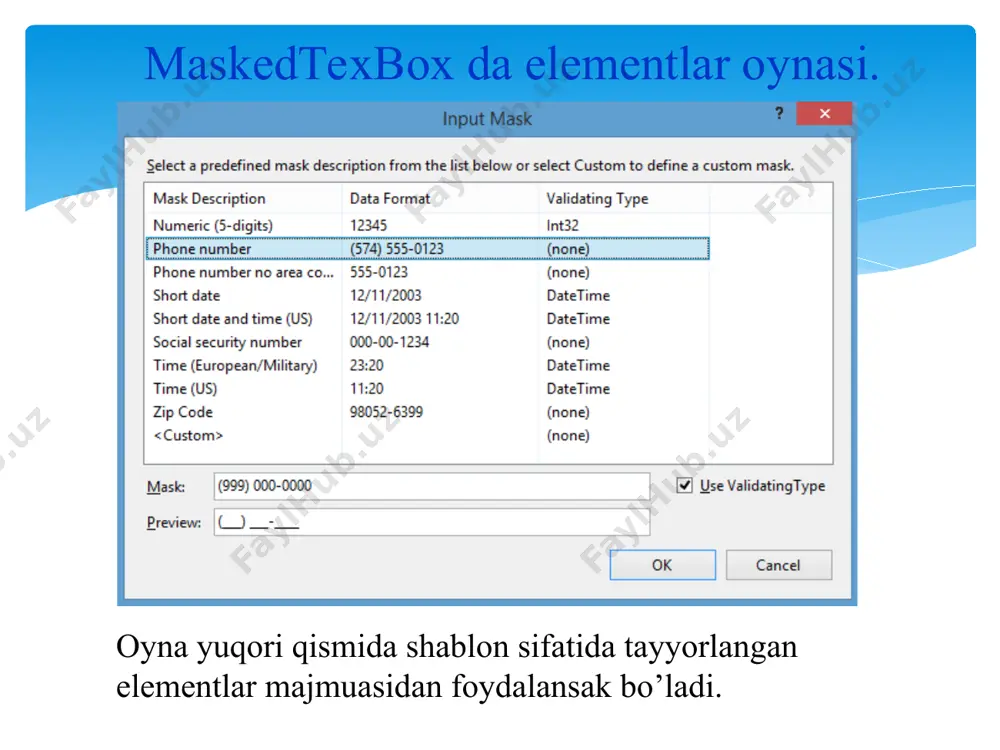 maskedtextbox komponentasi - Page 5