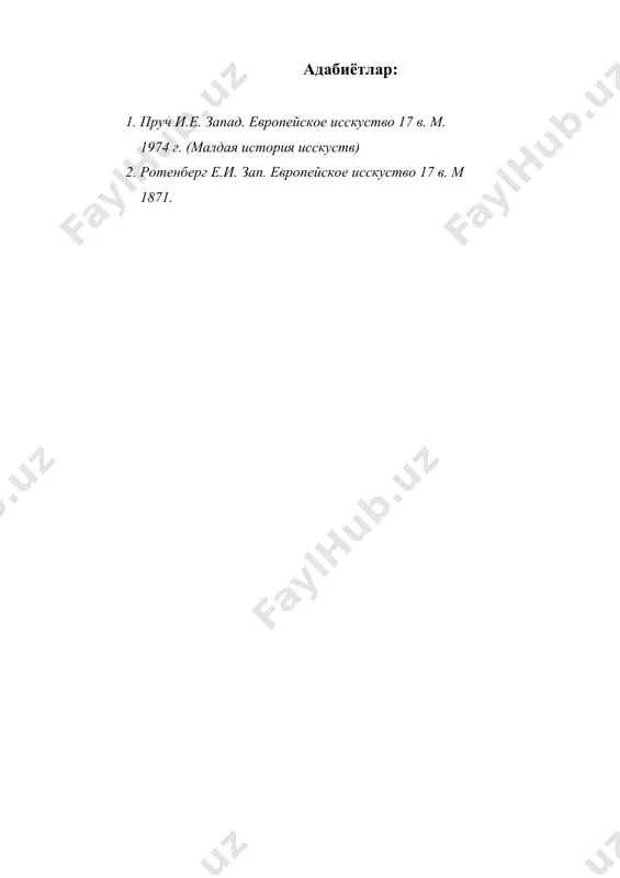 xvii-xviii асрларда европа санъати - Page 5