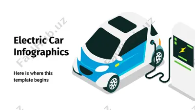 electric car infographics — PPTX
