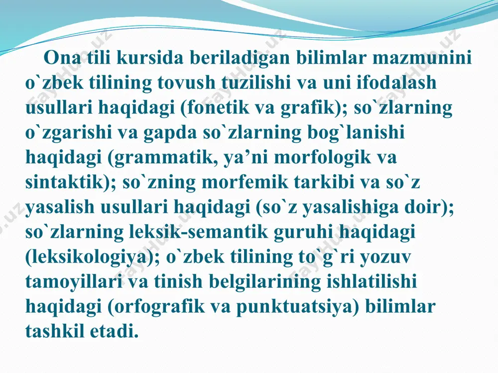 ona tili darslarining turlari va qurilishi - Page 5