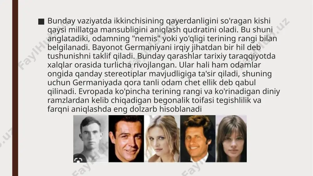 yevropoid irqining asosiy belgilari - Page 5