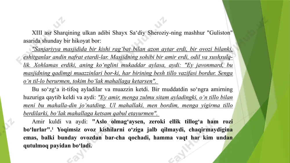 image20.png image21.png image22.png image23.png image24.png image25.png image26.png image27.png lecture: adabiy til va shevalar theme plan: 1. adabiy til haqida tushuncha 2. adabiy me’yor va uning turlari 3. o’zbek tili shevalari /docprops/thumbnail.jpeg
