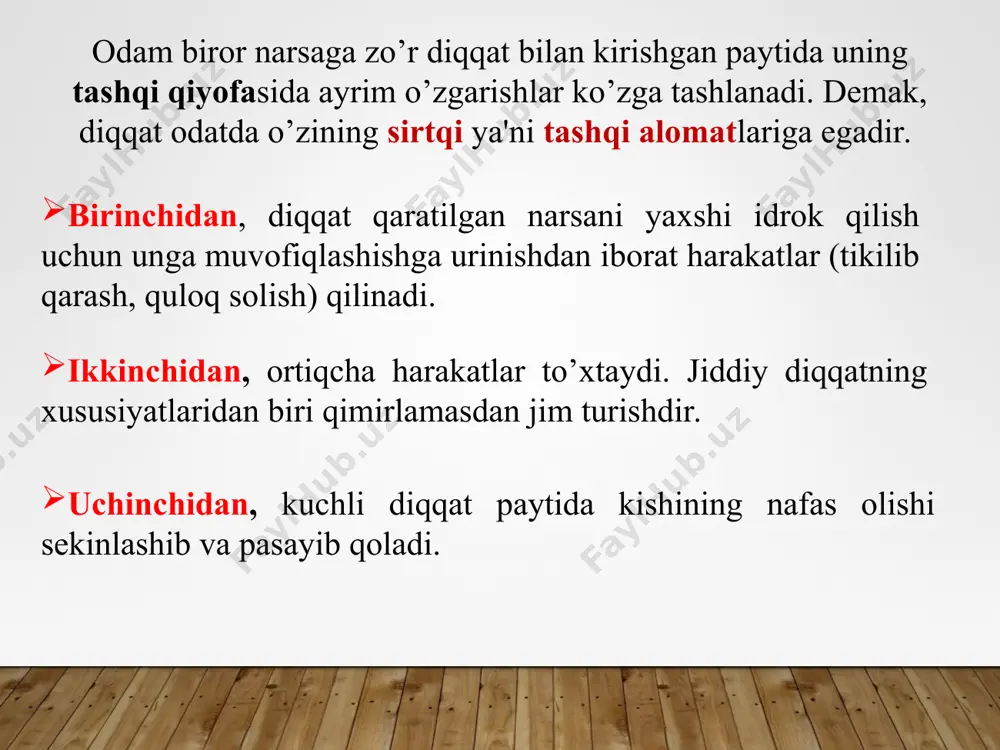 shirish esda qoldirish esga tushirish o’tmishda idrok qilingan narsalar, his-tuyg’u, fikr va ish-harakatlarning ongimizda qaytadan tiklanishi esda qoldirish esga tushirish tanish eslash bevosita eslash oradan ma'lum vaqt o’tkazib eslash ixtiyorsiz ixtiyoriy esda qoldirish esga tushirish esda saqlash ilgari tug’ilgan taassurot, fikr, his-tuyg’u va ish-harakatlarning takrorlanishiga moyillik paydo qilishi va mustahkamlanishi esda qoldirish esga tushirish esda saqlash qayta esga tushurish unutilgan narsalarni yana xotirada qaytadan tiklanishi reminissensiya hodisasi (xira esga keltirish) deyiladi. esda qoldirish esga tushirish esda saqlash qayta esga tushurish unutish unutish vaqtga bog’liq bo’ladi. bu g.ebbingauz tomonidan aniqlangan bo’lib, unutish materialni yod olingandan keyin darhol ayniqsa tez ro’y beradi, undan keyin esa unutish ancha sekinlashadi. esda qoldirishning tezligida aniqligida mustahkamligida qayta esga tushirishga tayyorligida xotira tiplari nerv faoliyati tiplarining xususiyatlariga ko`ra ko’rgazmali obrazli so’z mantiqiy oraliq analizatorlar-ning ishtirokiga ko`ra ko’rish eshitish harakat aralash esda olib qolish va unutish tezligiga ko’ra tez esda qoldirib, sekin unutish tez esda qoldirib, tez …