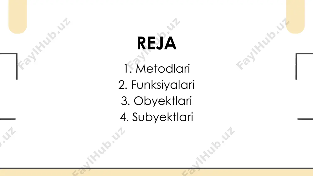 ilotlar) tadbirkorlar (yakka tartibdagi) davlat organlari (soliq, statistika, moliya) investorlаr va kreditorlar auditorlar buxgalterlar – hisobotlarni yurituvchi mutaxassislar seri 1 seri 2 seri 3 item 1 item 2 item 3 item 4 item 5 0 20 40 60 80 100 120 140 thank you
