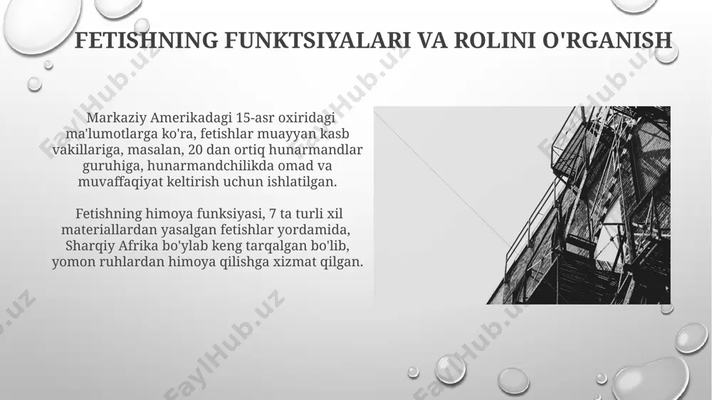 antropologiyada ibtidoiy etiqod shakllari: fetishizm - Page 5