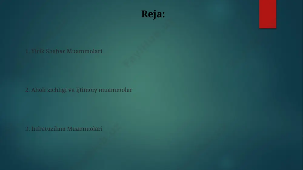 yirik shahar muammolari - Page 2