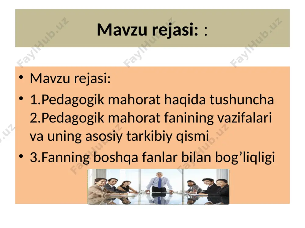 pedagogik mahorat fanining maqsad va vazifalari - Page 2