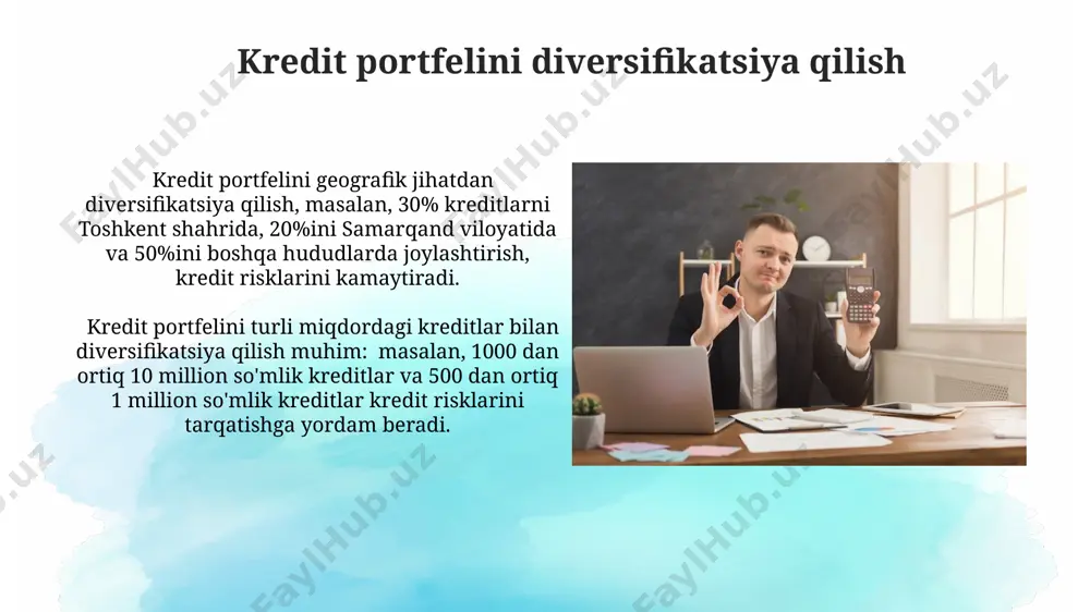 kredit xavflarini hisobga olish va boshqarish - Page 5