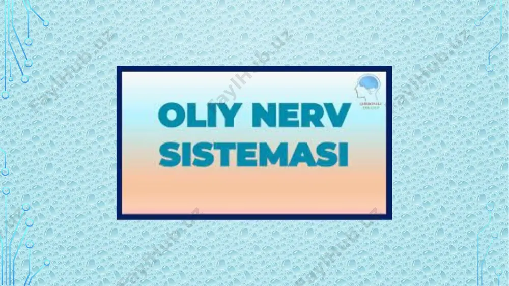 nerv faoliyatif. ning asosiy fondini tashkil qiladi; keyingi oʻsish davrlarida esa odamning oliy nerv faoliyatif. maʼlum oʻrinni egallaydi. lekin odamda mehnat faoliyatining ijtimoiy shakllari rivojlanishi munosabati bilan ikkinchi signallar paydo boʻldi va rivojlandi. pavlov oliy nerv faoliyatif. ning quyidagi asosiy qoidalarini ishlab chiqqan: 1) shartli reflekslar yoki nerv tutashishlarining hosil boʻlishi; ; 2) shartli refleks kuchining qoʻzgʻalish kuchiga bogʻliqligi; 3) shartli qoʻzgʻatgichlarning yigʻindisi; 4) shartli reflekslar mustahkam boʻlmaganligi uchun, shartli qoʻzgʻatuvchining keskin kuchayishi yoki yangi qoʻzgʻatuvchining taʼsiri tufayli tormozlanishning oʻsishi; 5) nerv ja-rayonlarining bosh miya poʻstlogʻida tar-qalishi va konsentratsiyalanishi na-tijasida uning ayrim qismlari oʻrta-sida aloqaning vujudga kelishi hamda shartli reflekslarning umumlashishi va ixtisoslashishi; 6) qoʻzgʻalish va tormozlanishning poʻstloq manbalari oʻrtasidagi qarama-qarshi oʻzaro muno-sabatni taʼminlaydigan nerv jarayonlarining bir-biri bilan bogʻliq induk-siyasi. oliy nerv faoliyatif. da markaziy hodisa shartli reflekslar boʻlib, ular jahon neyrofiziologiyasi va eksperimental psixologiyadagi muqim tadqiqot obʼyekti hisoblanadi. pavlov va uning xodimlari belgilagan oliy nerv faoliyatif.ning asosiy faktlari va …