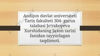 mogʻuliston yangi davrda — PPTX