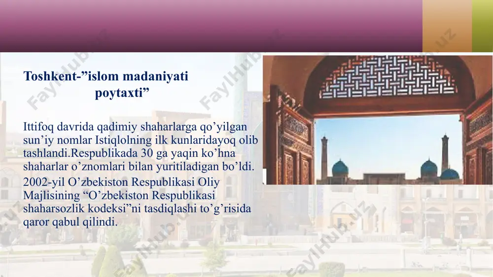 madaniyat va san’at sohasining rivojlanishi - Page 5