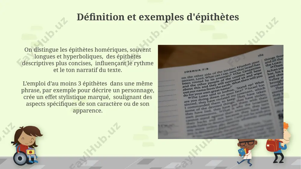 épithète, oxymore analyse de texte hyperbolé - Page 5