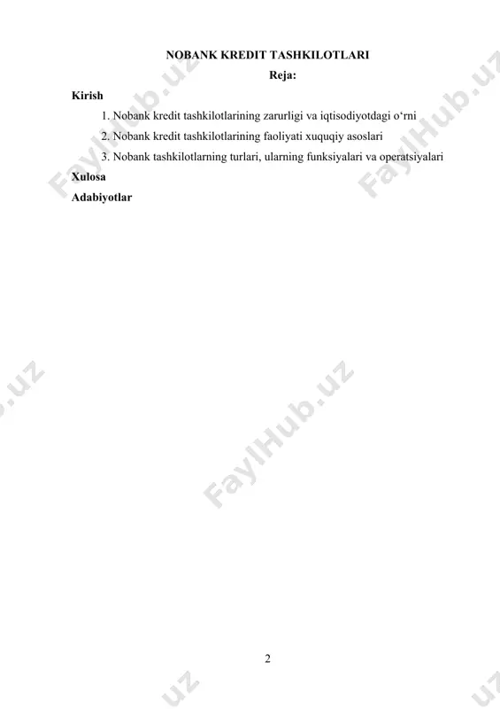 12-maydagi “2020-2025-yillarga moʻljallangan oʻzbekiston respublikasining bank tizimini isloh qilish strategiyasi toʻgʻrisida”gi pf–5992-sonli farmoni ijrosi doirasida jahon banki koʻmagida eng yaxshi xorijiy tajriba, umumeʼtirof etilgan meʼyor va standartlarni hisobga olgan holda tayyorlandi. qonun loyihasida nobank kredit tashkilotlarining turlari, koʻrsatiladigan xizmatlar roʻyxati, nobank kredit tashkilotlarini tashkil etishga doir talablar, shu jumladan, tashkiliy-huquqiy shakli, taʼsischilari, rahbar xodimlari, ustav kapitali, shuningdek, ular faoliyatini muvofiqlashtirish va nazorat qilish tartibi oʻrnatilmoqda. hujjat loyihasida faoliyatni litsenziyalashning amaldagi jarayonlari nobank kredit tashkilotlarini hisob roʻyxatidan oʻtkazish tartibi bilan almashtirish, hisob roʻyxatidan oʻtish uchun zarur boʻlgan hujjatlar roʻyxati, ularni koʻrib chiqish va tegishli qarorlarni qabul qilish tartibi belgilanmoqda. shu bilan birga, lombard faoliyati markaziy bankka oʻz faoliyati boshlanishi toʻgʻrisida xabarnoma yuborganidan keyin amalga oshirilishi koʻzda tutilmoqda. bundan tashqari, qonun loyihasida nobank kredit tashkilotlari faoliyatini ularning faoliyati tavakkalchiligidan kelib chiqib, mutanosib ravishda tartibga solish va nazorat qilish mexanizmi joriy etiladi, shuningdek, markaziy bankning ushbu yoʻnalishdagi funksiyalarini bajarish vakolatlari belgilab qoʻyilmoqda. shu …