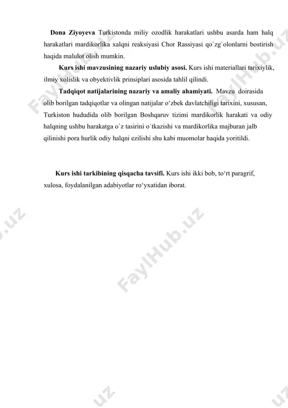 tdagi iqtisodiy va ma’naviy parokandalik, axloqiy buzilishning davom etishiga, front oldi va front orti о‘rtasidagi harbiy qismlarni malakali mutaxassislar bilan almashtirib bо‘lmasligidan tortib oziq-ovqat, о‘q-dori va boshqa ta’minotning uzilib qolishiga va hatto asosiy transport vositasi bо‘lgan temir yо‘l aloqasida ham ma’lum bir nomuvofiqliklar, samarali yuk yetkazib berishning izdan chiqishi front ahvoliga jiddiy salbiy ta’sir kо‘rsata boshladi. brusilov yо‘nalishida 450 ming askar yо‘qotilishi yetmaganidek (janubi-farbiy front), shimoli-farbiy frontda - polshada samsonov rahbarligidagi armiya guruhlari qurshab olindi va tugatildi. juda tez g‘olibona nihoyasiga yekazishga mо‘ljallangan urush «chо‘zilib ketadigan urushga» aylana borgan sari rossiyaning umumiy iqtisodiy-texnik jihatdan qoloqligi halokatli oqibatlarga olib kela boshladi4. birinchi navbatda, front qismlarida keskin kamayib ketgan askarlar sonini tо‘ldirish uchun nafaqat front yoqasidagi, balki janggoh ortidagi, mamlakatning sanoat ishlab chiqarishi, hatto qurol-yarog‘, о‘q-dori va front uchun zarur bо‘lgan boshqa harbiy anjomlar ishlab chiqaradigan zavod va fabrikalar, transport-aloqa ti- 3 x.ziyoyev o’zbekiston i-ii jahon urishi davrida 4 zayanovskiy a.m. mirovaya …