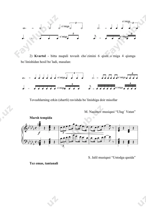 tоvush cho`zimini erkin (shartli) ravishda bo`linishi - Page 4