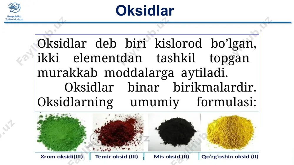 oksidlar, asoslar, kislotalar - Page 4