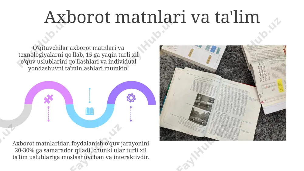 axborot matnlari bilan ishlash va media madaniyati - Page 5
