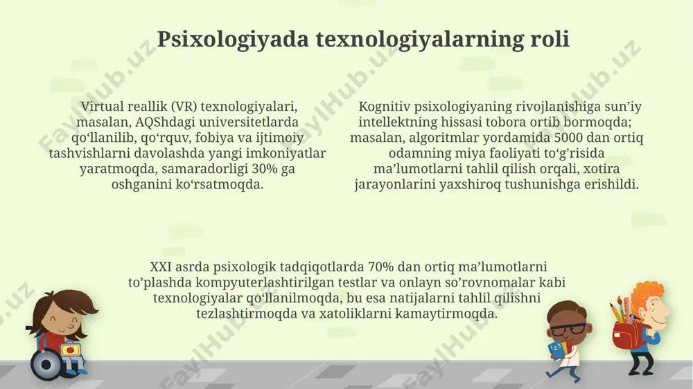 psixologiya rivojlanishining asosiy tendensiyalari - Page 4