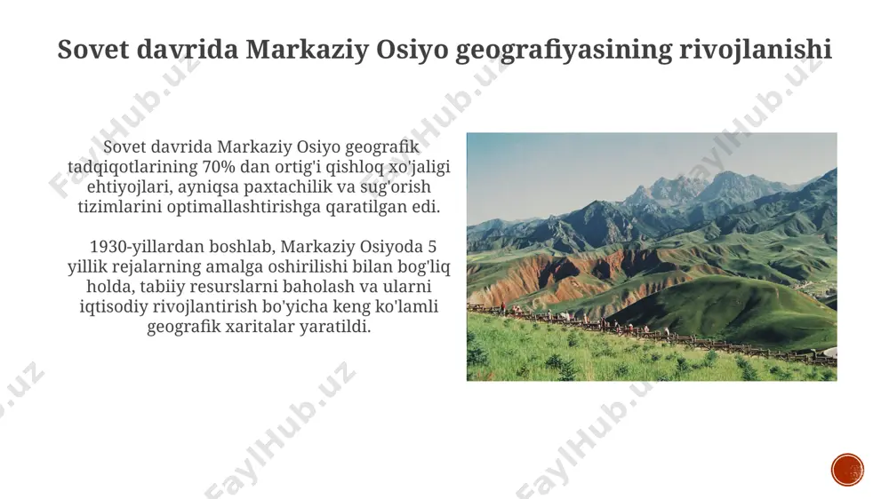 markaziy osiyoda geografiyaning rivvojlanishi - Page 5