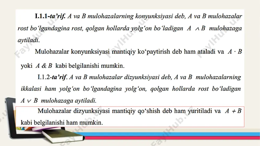 mulohazalar algebrasi - Page 4
