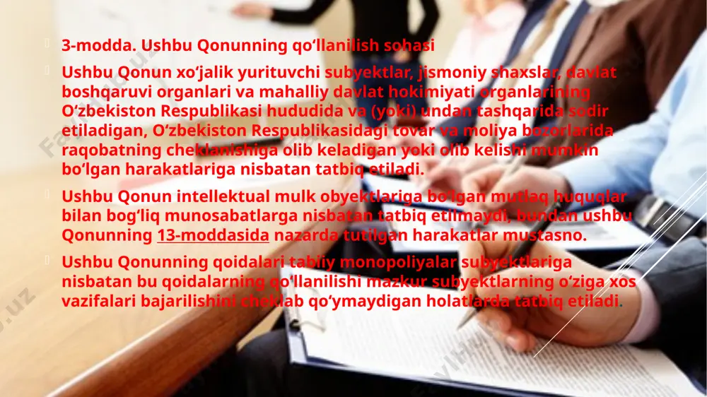 raqobat va uning huquqiy asoslari - Page 5
