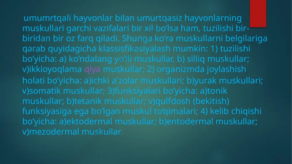 muskullar qisqarish va kaltalanish - Page 5