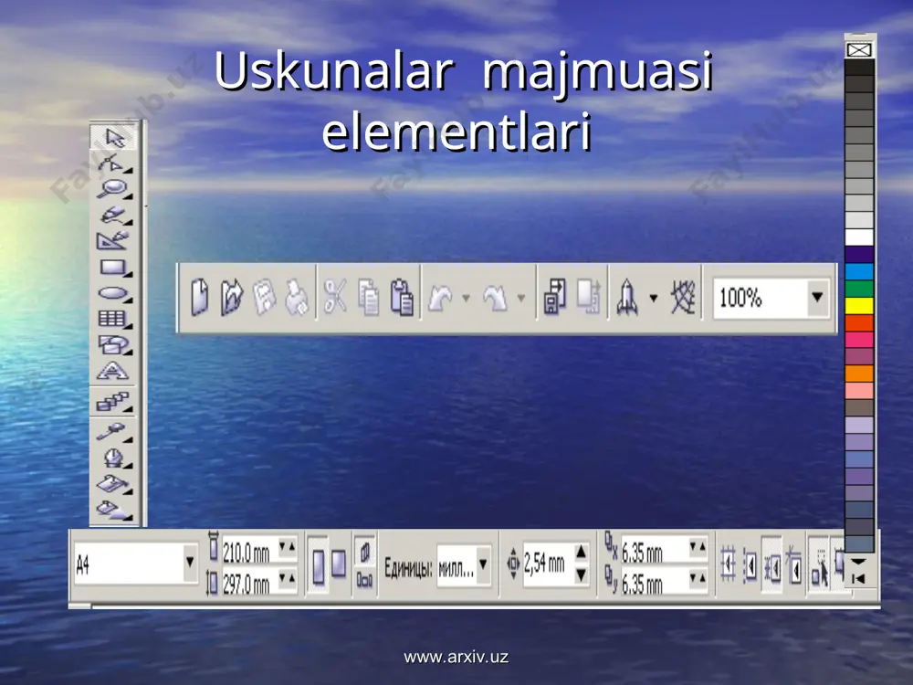 coreldraw dasturining menyu buyruqlari - Page 3