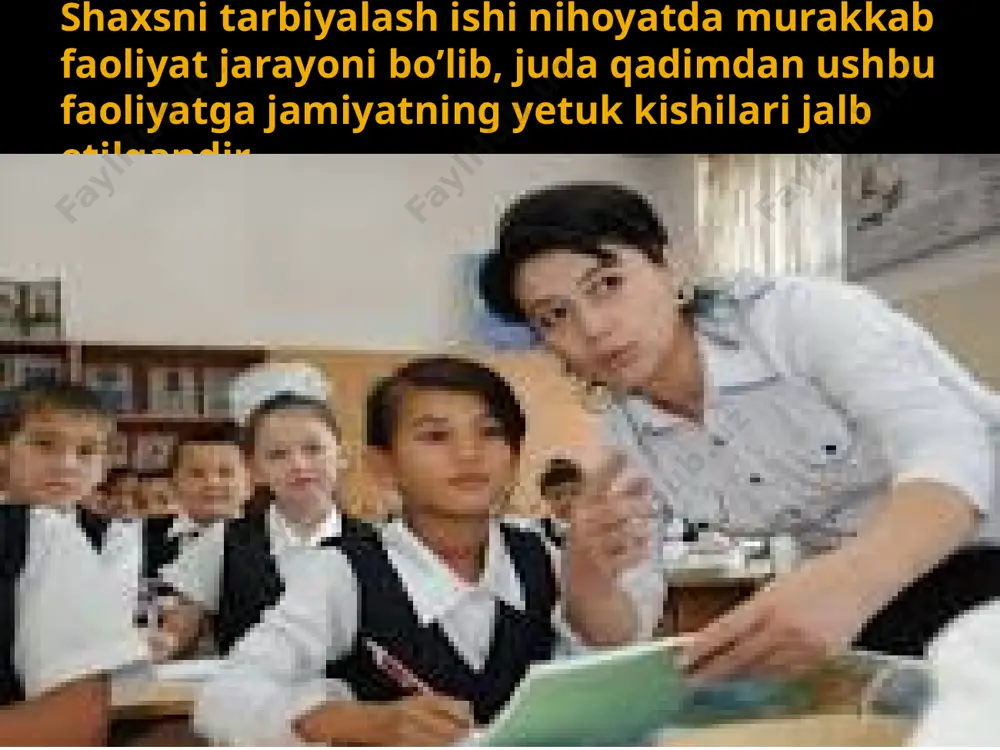 o'qituvchi shaxsiga qo'yiladigan talablar - Page 3
