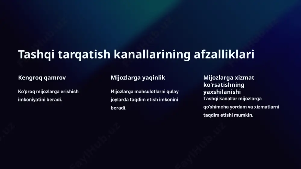 mahsulot va xizmatlarni tarqarish kanallari sonini aniqlash - Page 5
