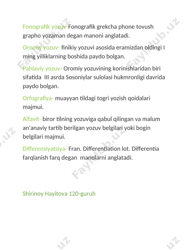 yozuv va uning rivojlanish bosqichlari - Page 4