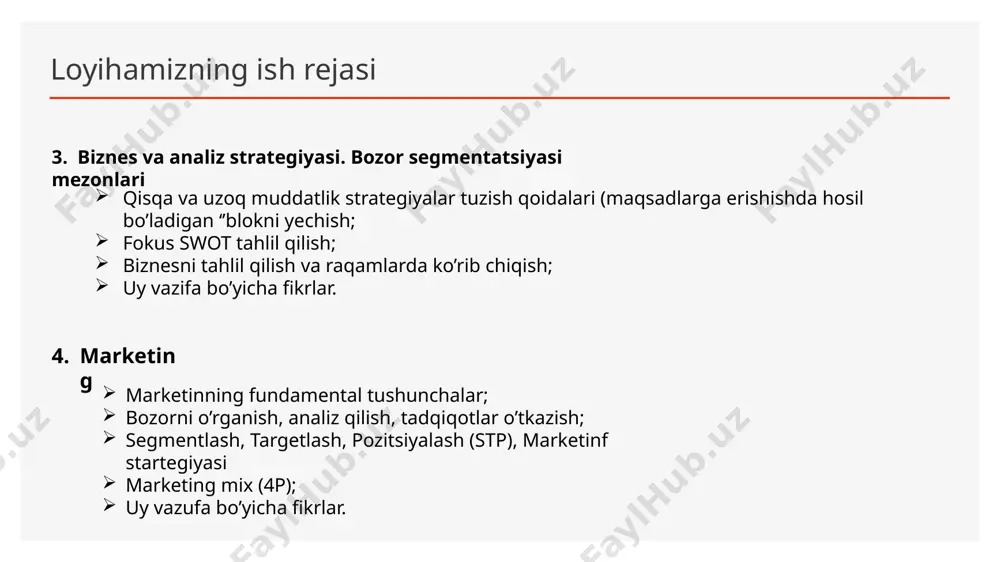 savdo loyihasi rejalari - Page 3