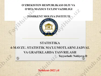 statistika — PPTX