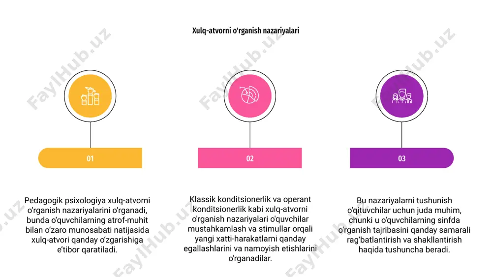 egiyalarini yaratish va talabalarni til rivojlanishida qo'llab-quvvatlash uchun muhimdir. pedagogik psixologiyada texnologiya ta'lim psixologiyasi texnologiya o'rganish va o'qitishni yaxshilash usullarini o'rganadi. raqamli vositalardan foydalanish orqali o'qituvchilar turli xil o'rganish uslublariga mos keladigan qiziqarli va interaktiv o'quv tajribalarini yaratishi mumkin. ta'lim psixologiyasidagi texnologiya, shuningdek, o'qituvchilarga o'quvchilar faoliyati to'g'risidagi ma'lumotlarni to'plash va tahlil qilish imkoniyatini beradi, turli xil o'qitish strategiyalarining samaradorligi haqida qimmatli tushunchalar beradi. ma'lumotlarga asoslangan ushbu yondashuv maqsadli aralashuvlar va talabalar uchun shaxsiy yordam ko'rsatish imkonini beradi. bundan tashqari, texnologiya raqamli simulyatsiya va moslashuvchan o'quv platformalari kabi innovatsion baholash usullarini amalga oshirish imkonini beradi. bu vositalar o‘quvchilarga aniqroq va o‘z vaqtida fikr-mulohazalarni taqdim etib, ularning taraqqiyotini kuzatishga va o‘quv maqsadlari bo‘yicha ongli qarorlar qabul qilishga yordam beradi. o'qituvchilar malakasini oshirishda pedagogik psixologiya pedagogik psixologiya o‘quvchilarning qanday o‘rganishi, rivojlanishi va o‘zini tutishi haqida tushuncha berib, o‘qituvchilarni tayyorlashda hal qiluvchi rol o‘ynaydi. ta'lim psixologiyasining tamoyillarini tushunish o'qituvchilarga samarali o'qitish strategiyalarini yaratishga va …