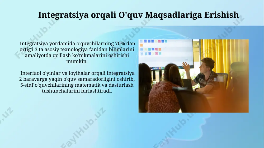 texnologiya fani darslarida integrativ yondashuv - Page 4