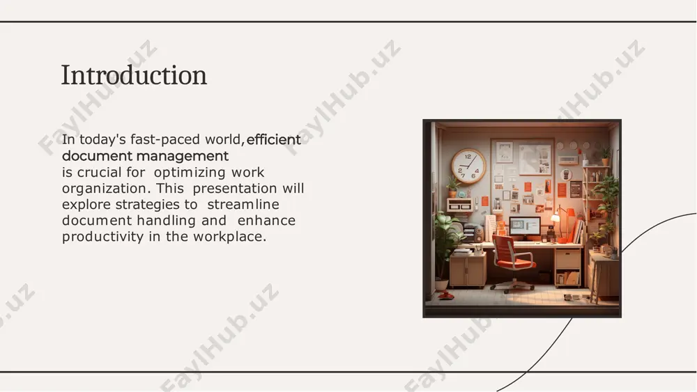 introduction to the organization of work with documents - Page 2