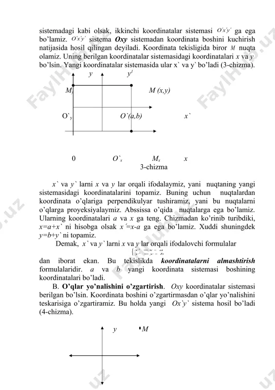 tekislikda koordinatalar metodi - Page 3
